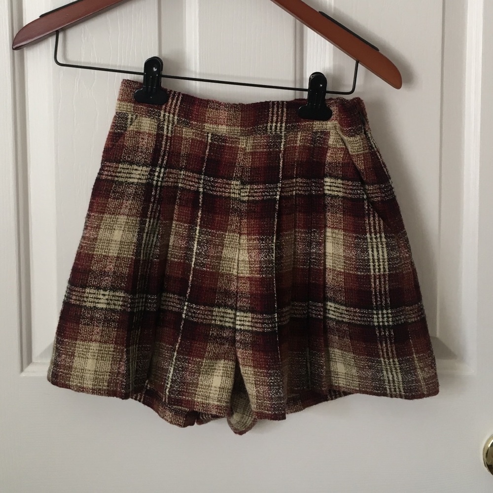 UNIF plaid shorts